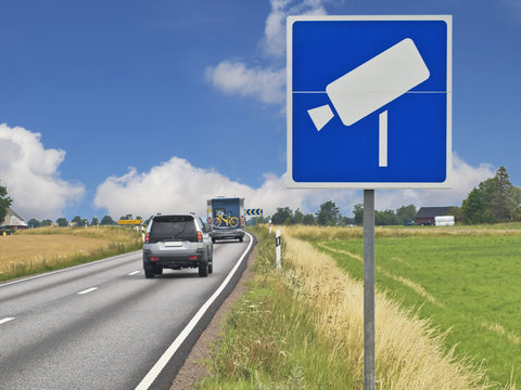 Geschwindigkeits&uuml;berwachung, Schweden 