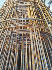 rusty​ steel​ pattern​ background.