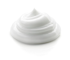 white cosmetic cream