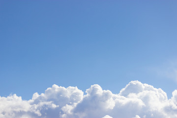 Blue sky and clouds