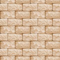 Seamless texture of wall stone blocks