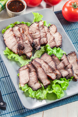 Char Siu Pork - Chinese roasted pork shoulder