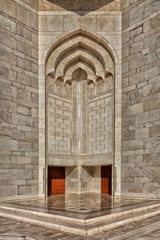Sultan Qaboos Grand Mosque. Sultanate of Oman