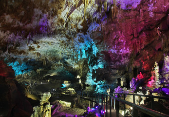 Prometheus (Kumistavi) cave near Tskaltubo and Kutaisi. Imereti region. Georgia