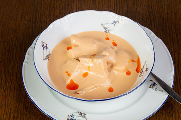 Georgian traditional cuisine - satsivi