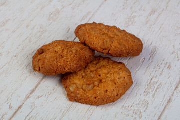 Sweet oat cookies