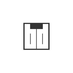Initial Letter BD Logo Template Design