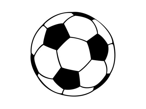 Football soccer ball illustration Illustration Stock | Adobe Stock