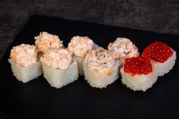 Japanese spicy sushi