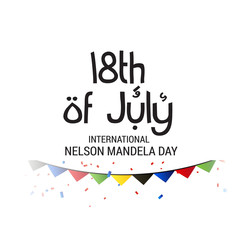 International Nelson Mandela Day.