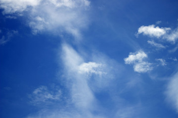 Naklejka na ściany i meble Sky with clouds background.