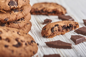 Fototapeta premium Chocolate cookies