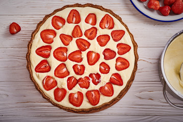 Strawberry tart