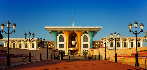 Al Alam Palace - Qaboos bin Said al Said.