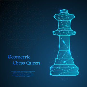 Chess queen background