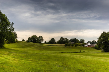 Fototapeta na wymiar Summer landscape in the national park Sumava - Czech Republic