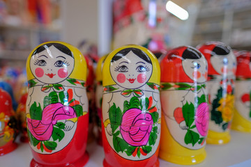 Russian souvenirs Matryoshka