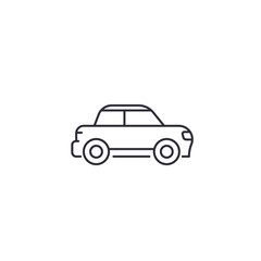 car line icon, vector