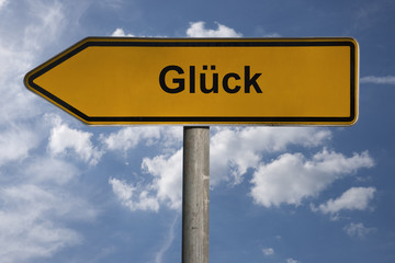 Wegweiser ins Glück