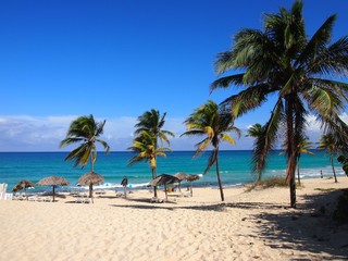 Obraz na płótnie Canvas カリブ海～キューバのサンタ・マリアビーチ