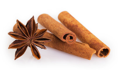 Cinnamon and star anise