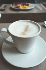 Coffee in the morning