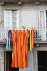 Orange cloth Portugal 