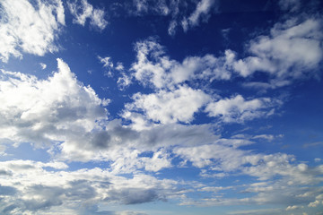 Obraz premium blue sky with clouds background