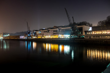 Hamburg Dockland bei Nacht