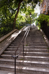 Steps near Sacre Couer Paris