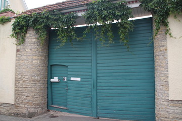 The Blue Rheinhessian Yarddoor