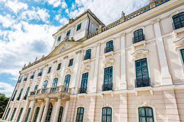 Esterhazy castle in Fertod, Hungary