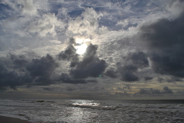 Beach clouds