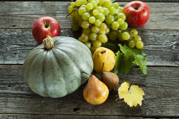 Fruits, autumnal still life