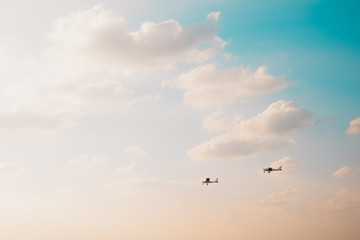 Airplanes freedom fly