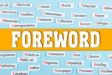 Foreword mass media and education concept