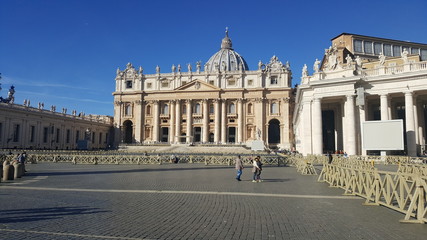 Obraz premium Place Saint-Pierre, Vatican