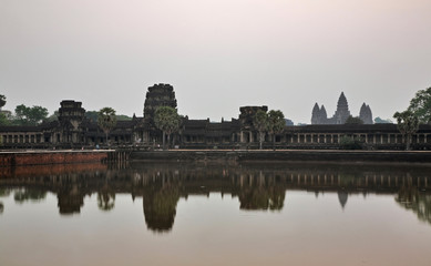 Naklejka premium Angkor Wat - Capital temple. Siem Reap province. Cambodia