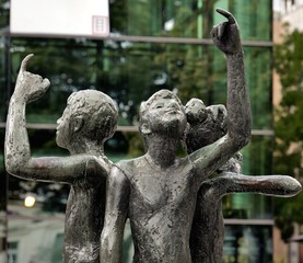 statue...centre ville de aachen