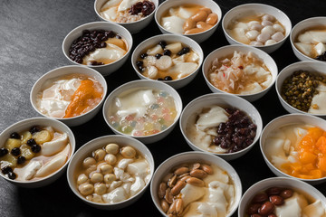 台湾デザート　豆花   Asmen's handmade soybean pudding
