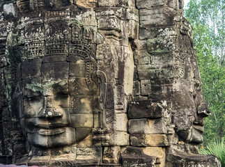 Kambodscha - Angkor - Bayon Temple