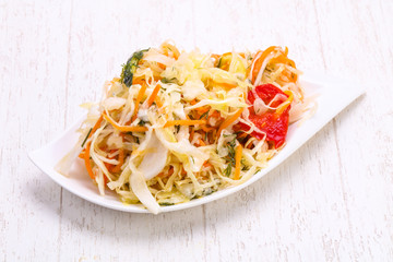 Traditional fermented cabbage