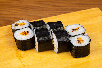 Delicious mussel rolls