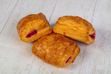 Delicious puff pastry