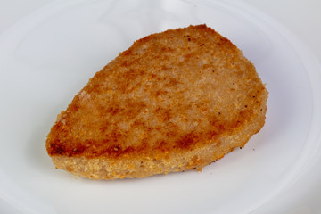 Roasted fish cutlet