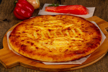 Homemade Ossetian pie