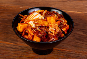 Kimchi with beef
