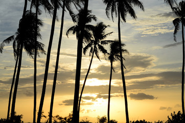 sunset in aceh beuatifull