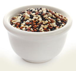 Fresh mixed quinoa