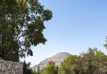 architecture, city, buildings, skyscrapers, towers, Church, domes, crosses, temple, interior, walls, old, ancient,